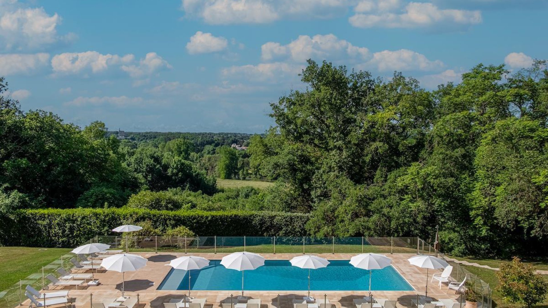 Domaine de la Tortinière, piscine